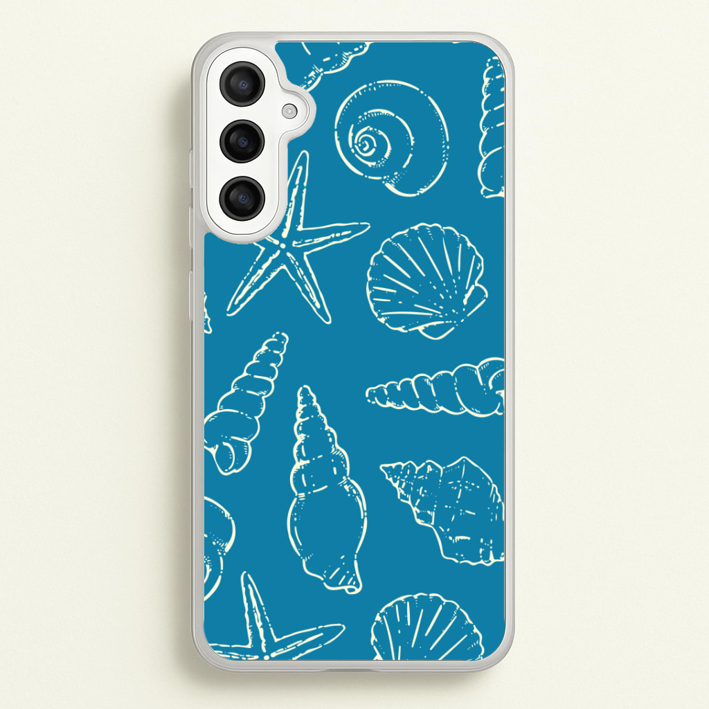 Sketched Shells Pattern Phone Case