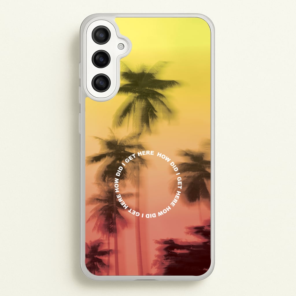 Palm Trees Circle Phone Case
