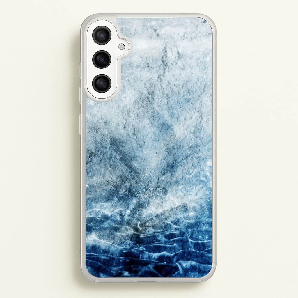 Sea Blue Marble Phone Case