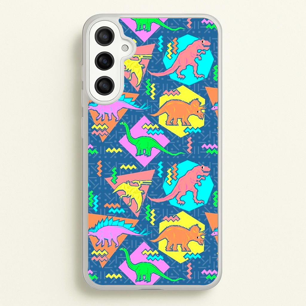 Nineties Dinosaurs Pattern Phone Case