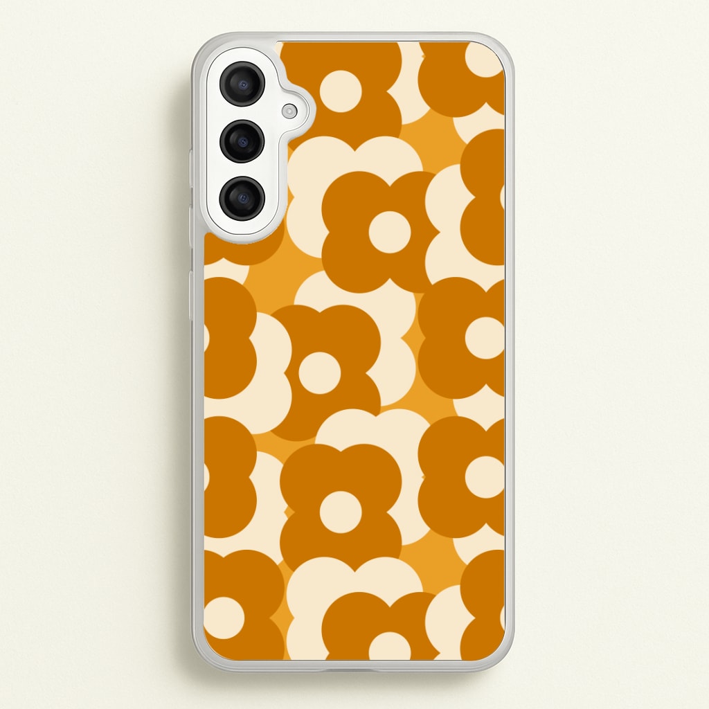 Retro Flower Pattern Phone Case