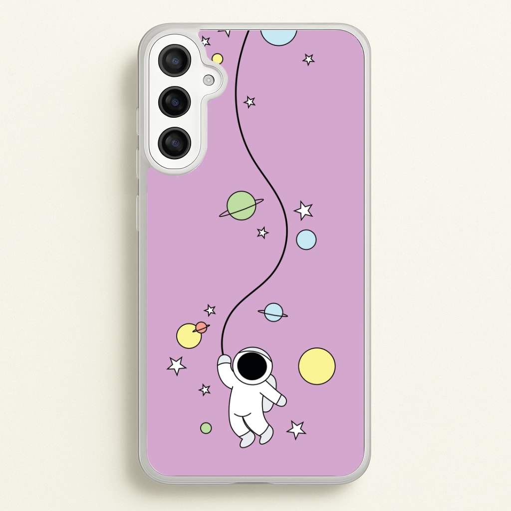 Cute Hanging Astronaut Phone Case