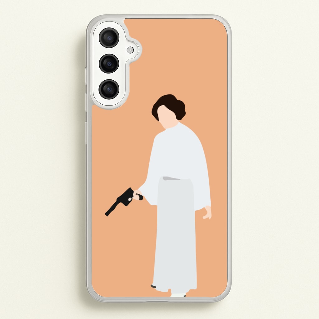 Leia Faceless With Gun Phone Case