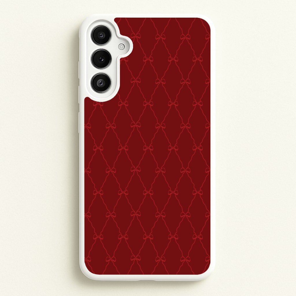 Red Bow Pattern Phone Case