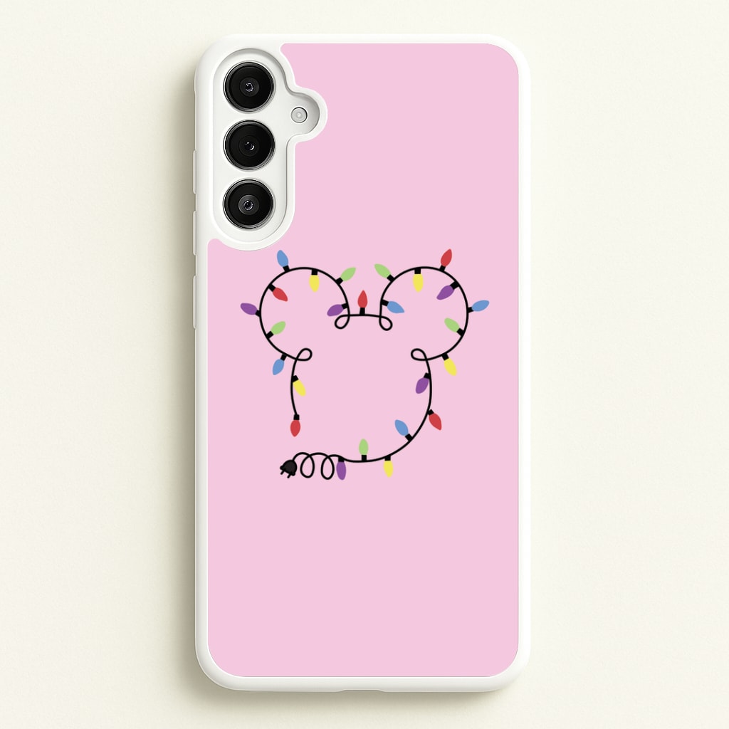 Mouse Christmas Lights Christmas Phone Case