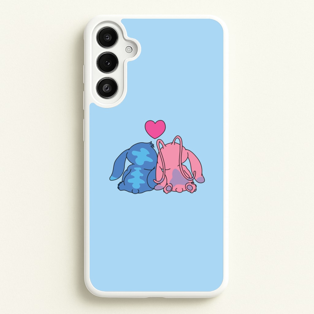 In Love - Pink Alien Phone Case