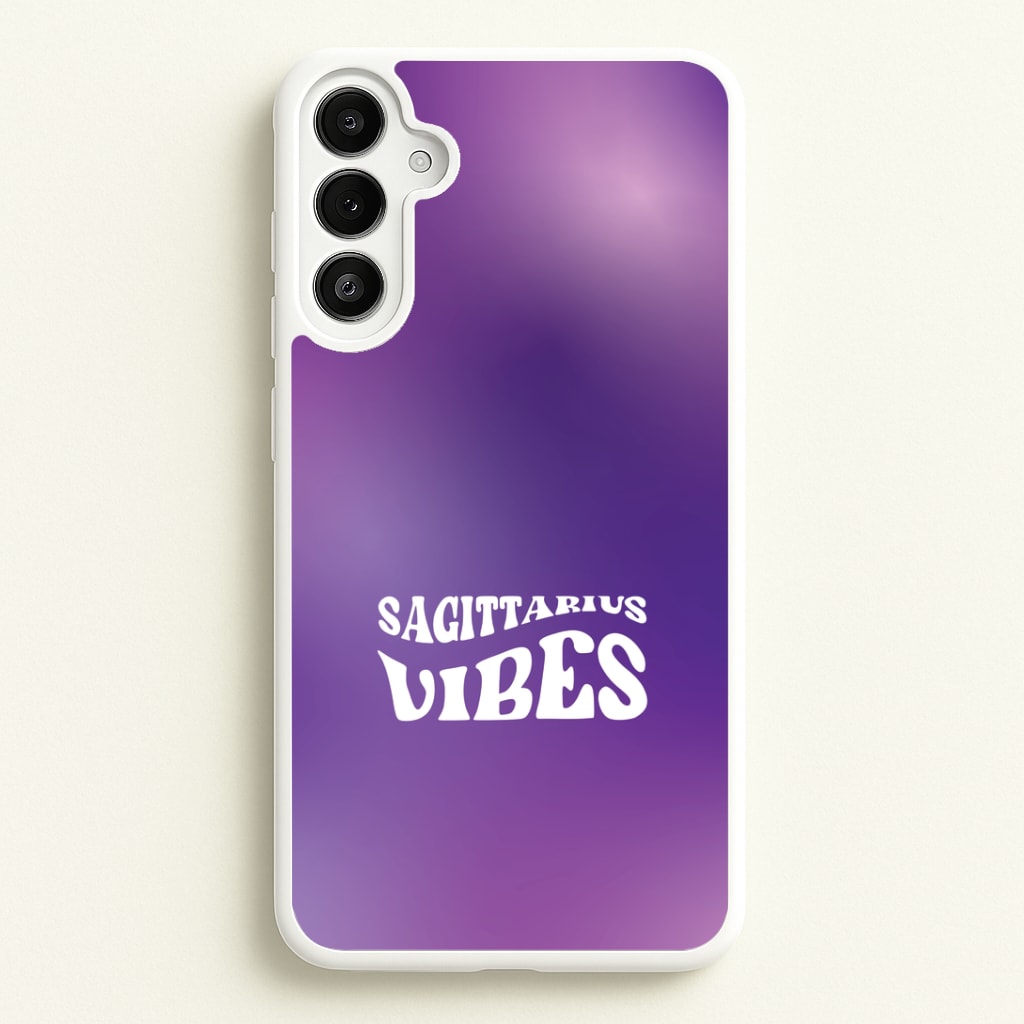 Sagittarius Vibes Gradient Zodiac Phone Case
