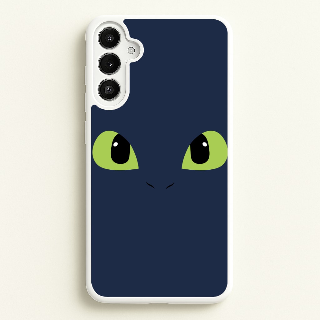 Black Fury Dragon Face Phone Case
