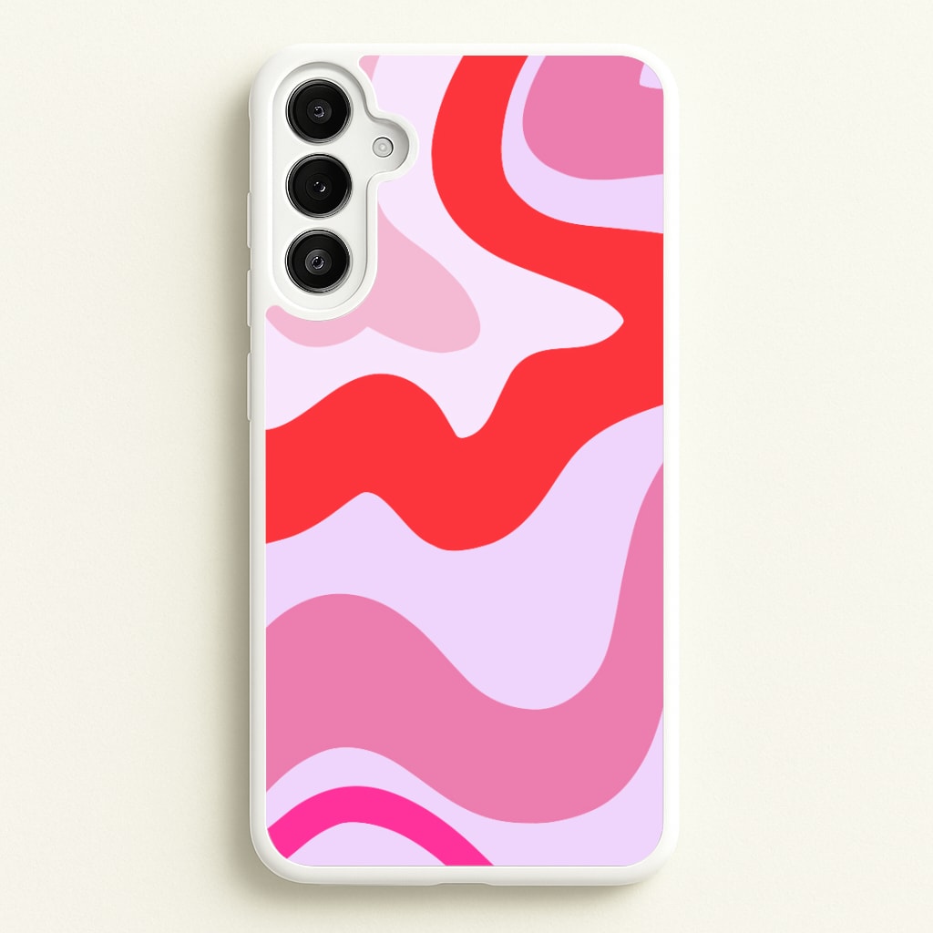 Purple & Pink Abstract Phone Case