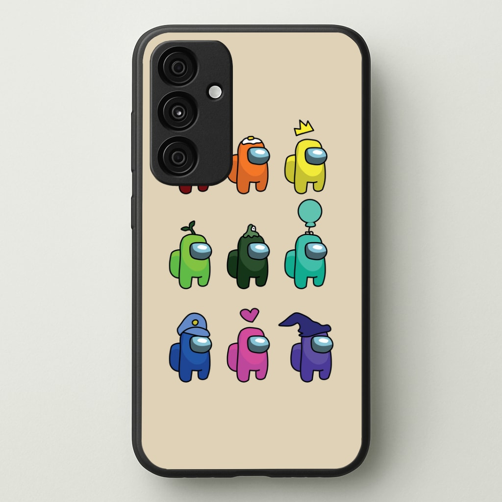 Among Gaming characters Phone Case - Galaxy A35 / Standard