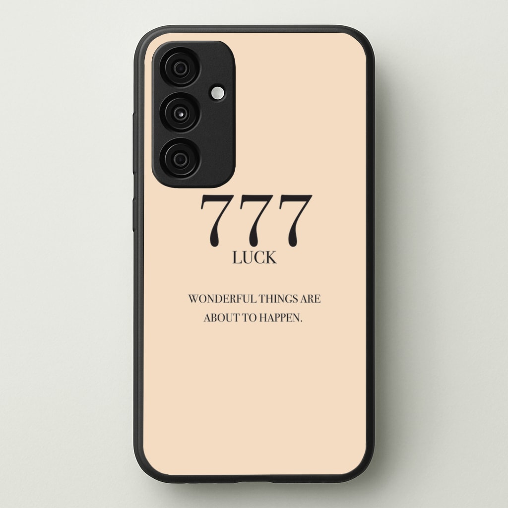 777 - Angel Numbers Phone Case - Galaxy A35 / Standard