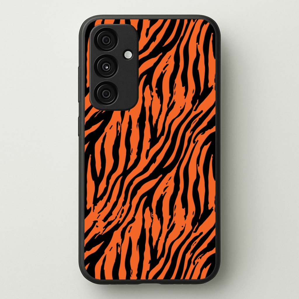 Tiger - Animal Patterns Phone Case - Galaxy A35 / Standard