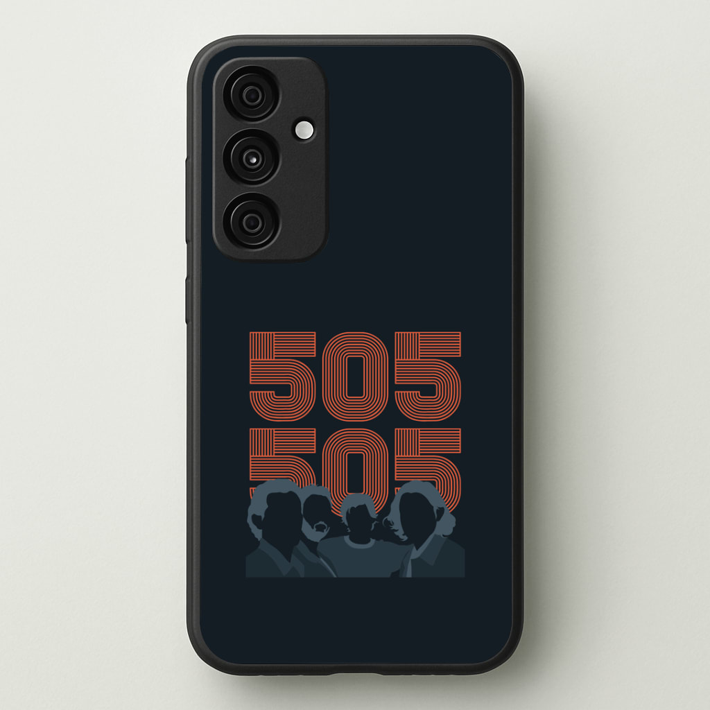 505 Band Members Dark Phone Case - Galaxy A35 / Standard