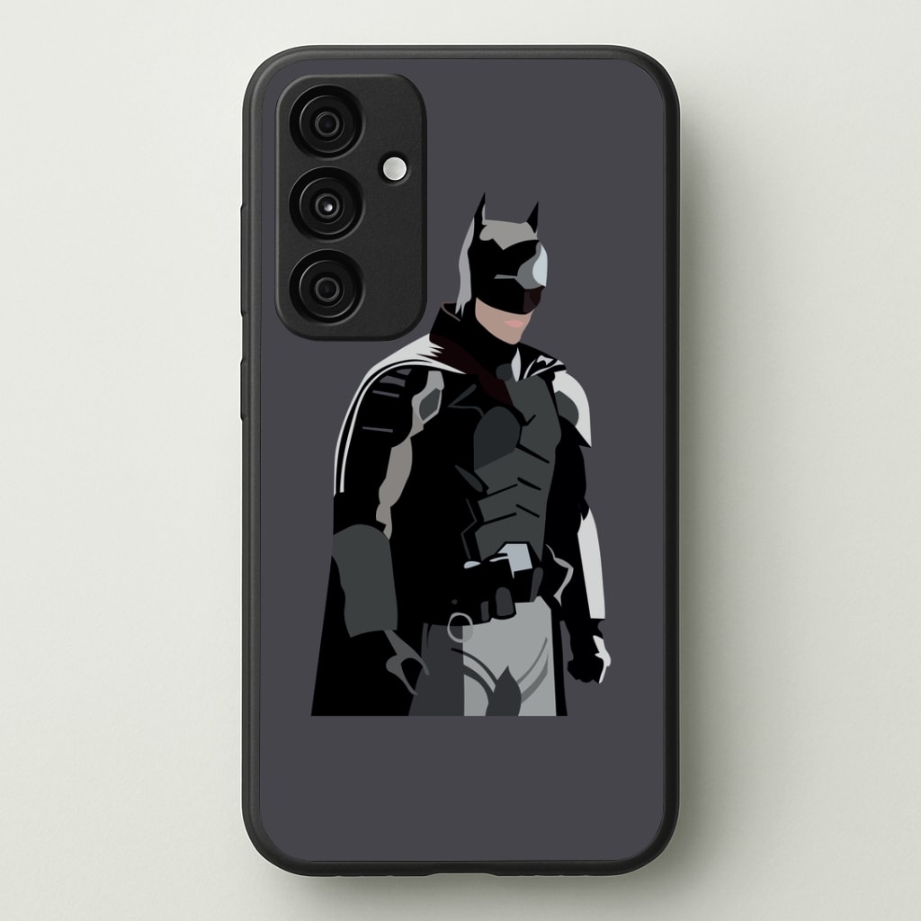 Black Bat Superhero Phone Case - Galaxy A35 / Standard