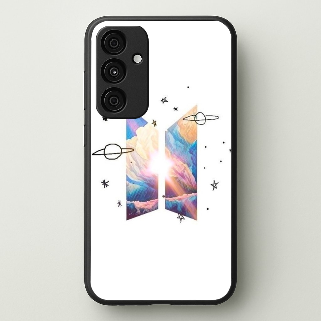 Space K-Pop Band Logo Phone Case - Galaxy A35 / Standard