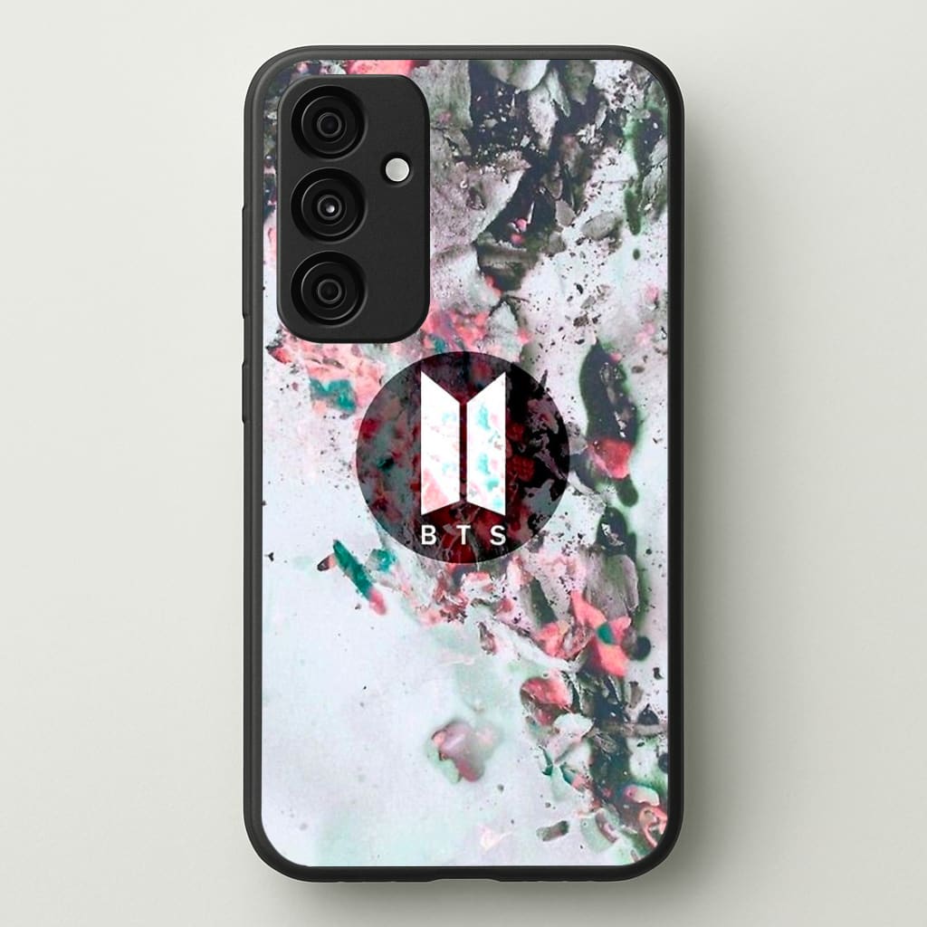 K-Pop Band Marble Logo Phone Case - Galaxy A35 / Standard