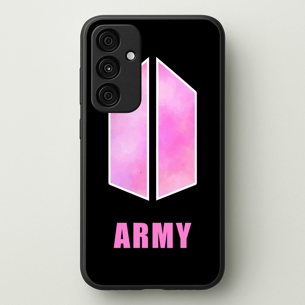 BTS Army Pink - K Pop Phone Case - Galaxy A35 / Standard
