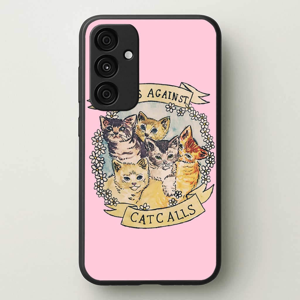 Cats Against Cat Calls Phone Case - Galaxy A35 / Standard