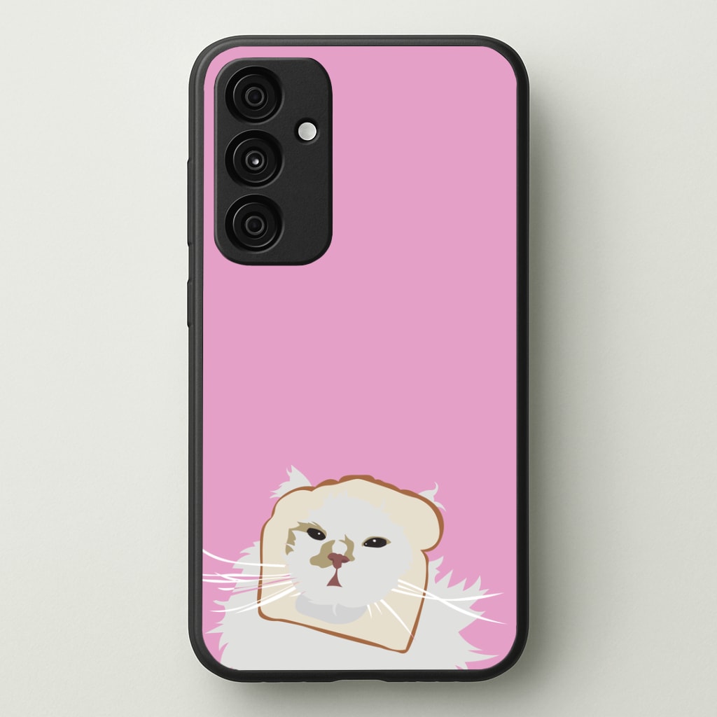 Silly Cat - Cats Phone Case - Galaxy A35 / Standard