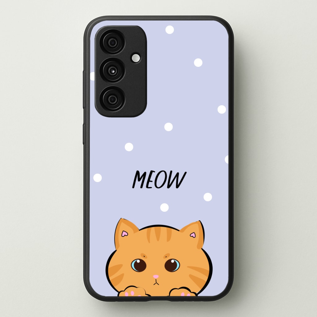 Ginger Cat - Cats Phone Case - Galaxy A35 / Standard