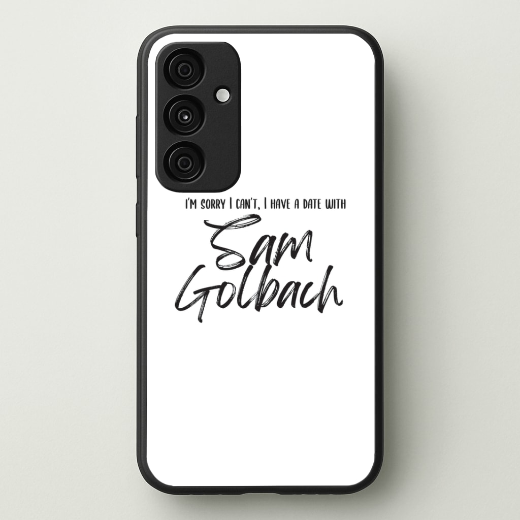 Date With Sam - S & C Phone Case - Galaxy A35 / Standard