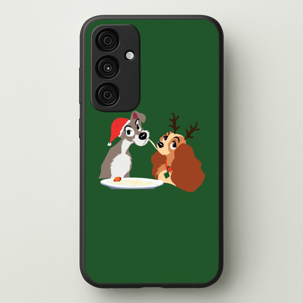 Christmas Lady Phone Case - Galaxy A35 / Standard