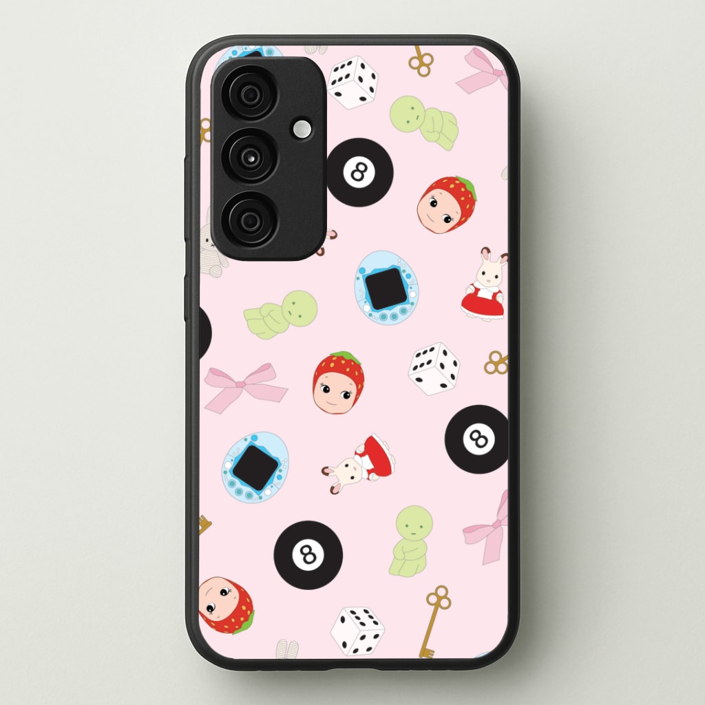 Trinkets Pattern Phone Case - Galaxy A35 / Standard