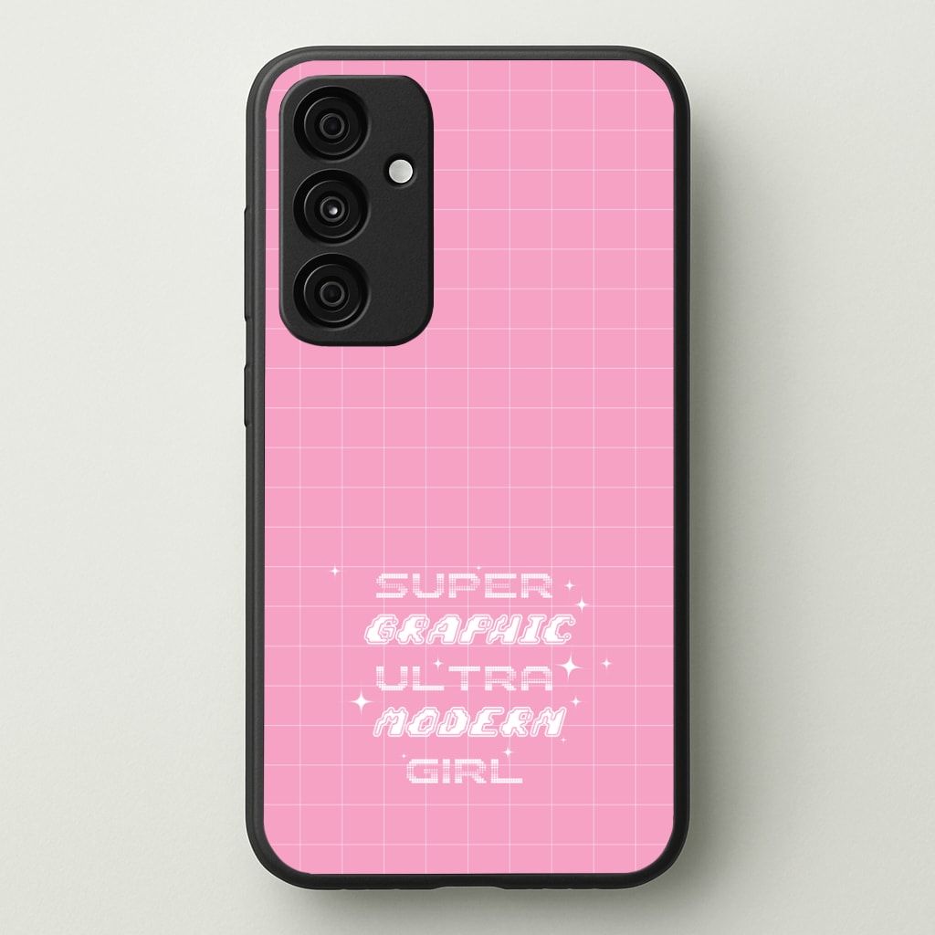 Super Graphic Ultra Modern Girl - Chappell Phone Case - Galaxy A35 / Standard