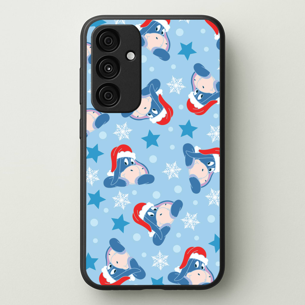 Cartoon Donkey Stars Pattern Phone Case - Galaxy A35 / Standard
