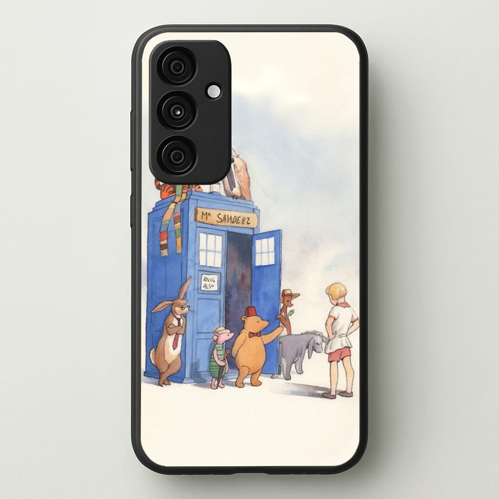Doctor Pooh - Winnie Phone Case - Galaxy A35 / Standard