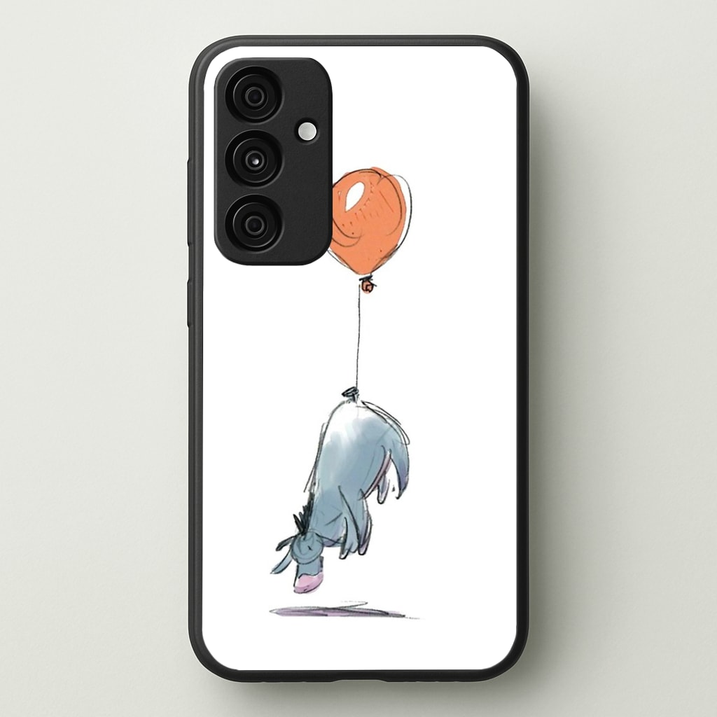 Donkey And His Balloon Phone Case - Galaxy A35 / Standard