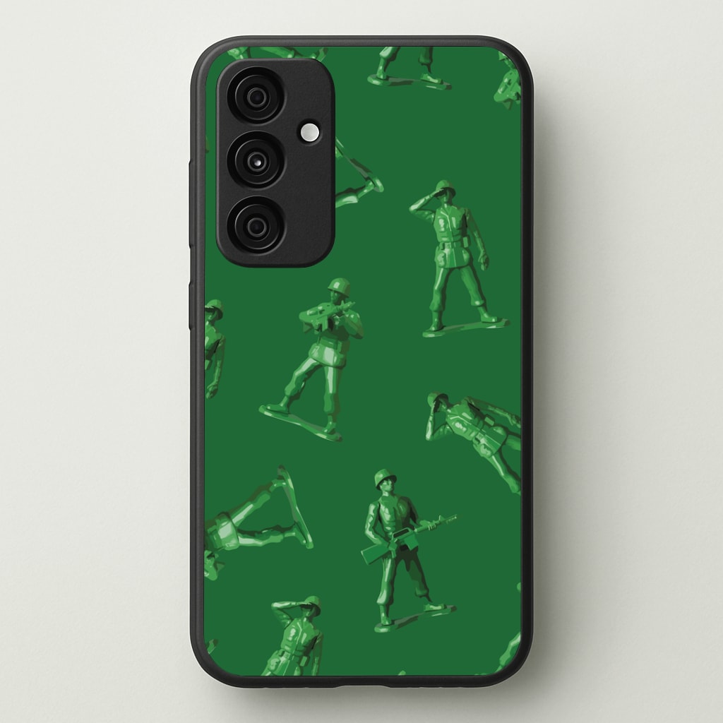 Toy Army Soldier Pattern Phone Case - Galaxy A35 / Standard