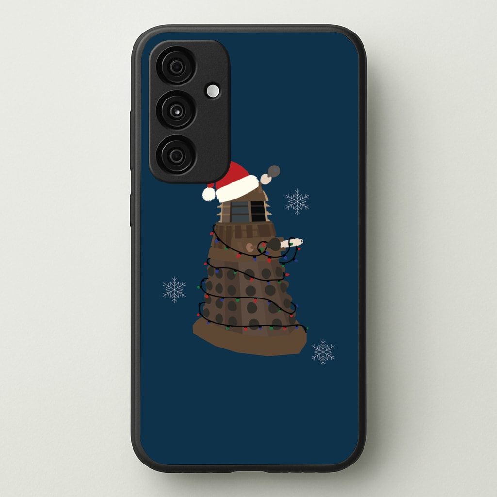 Christmas Dalek - Doctor Who Phone Case - Galaxy A35 / Standard