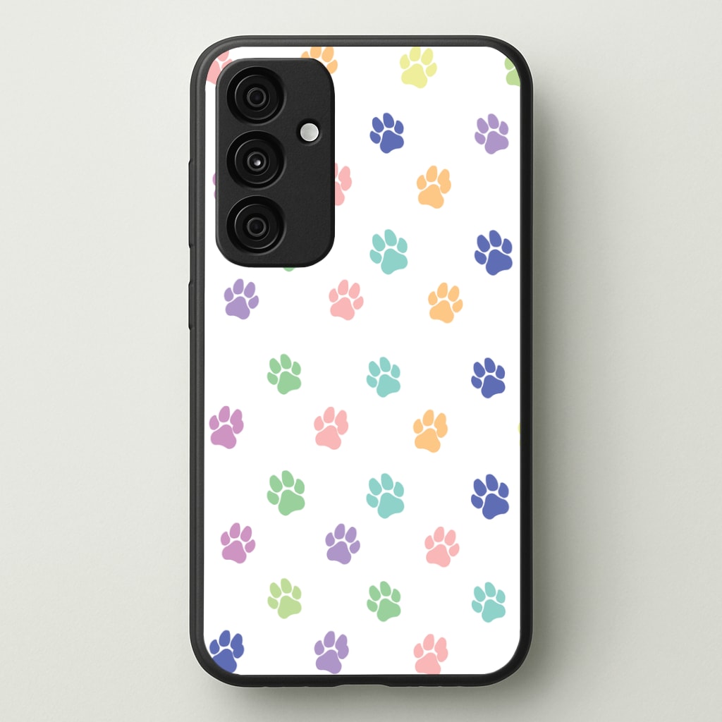 Coloured patterns - Dog Patterns Phone Case - Galaxy A35 / Standard