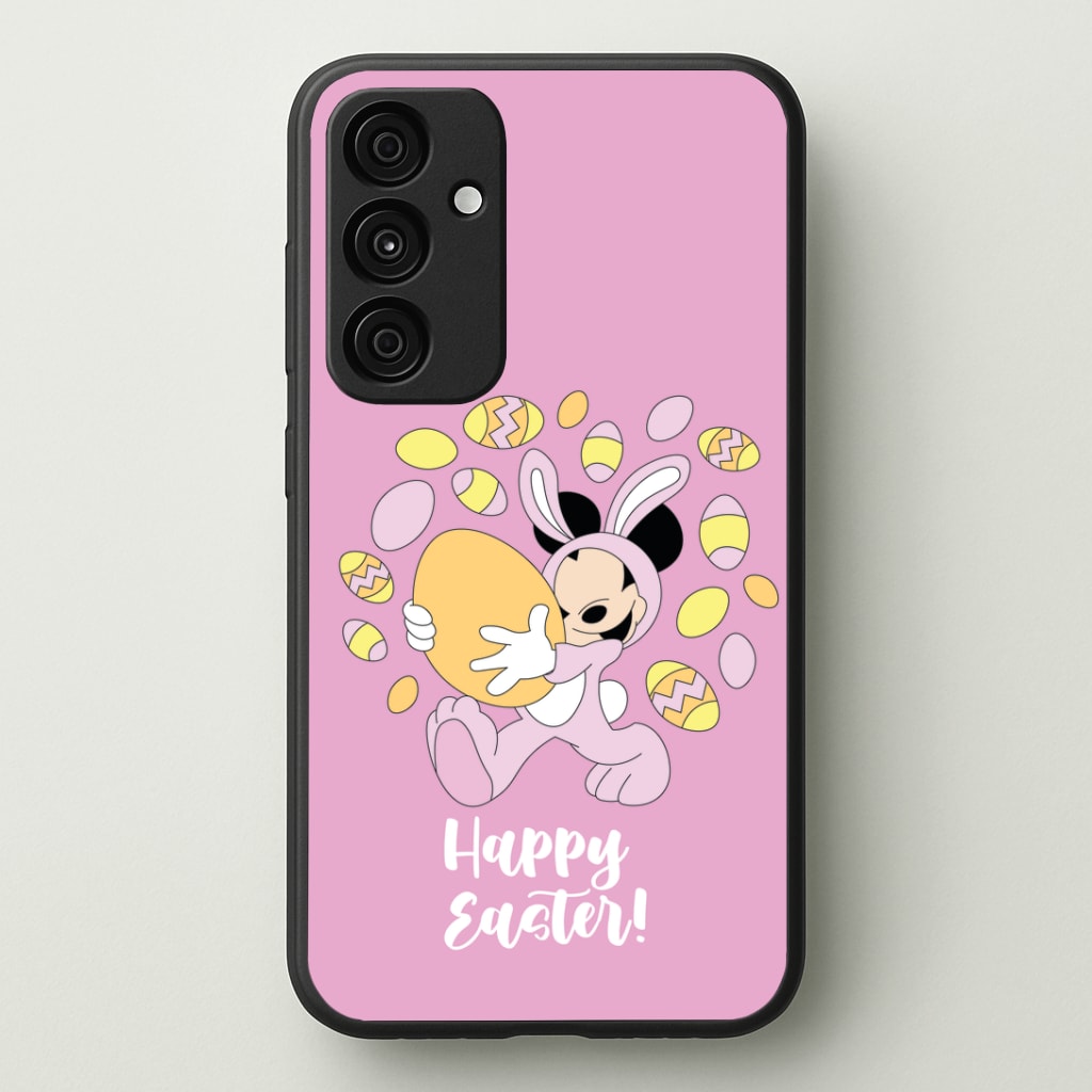 Happy Easter Pink Phone Case - Galaxy A35 / Standard