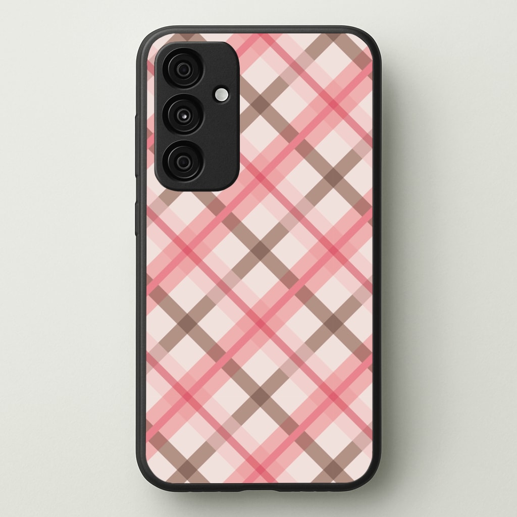Law-Prep Plaid Phone Case - Galaxy A35 / Standard
