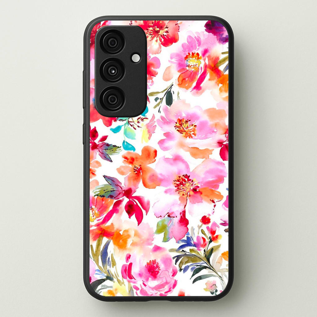 Spring Floral Pattern Phone Case - Galaxy A35 / Standard