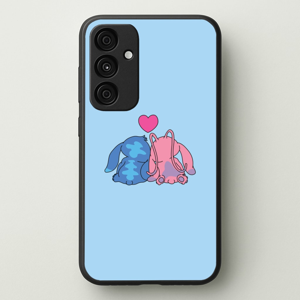 In Love - Pink Alien Phone Case - Galaxy A35 / Standard