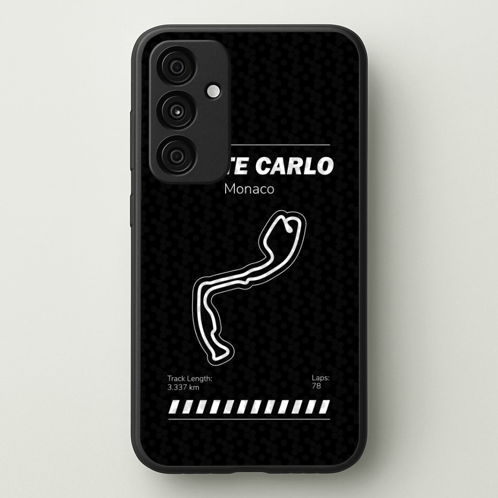 Monte Carlo Circuit Phone Case - Galaxy A35 / Standard