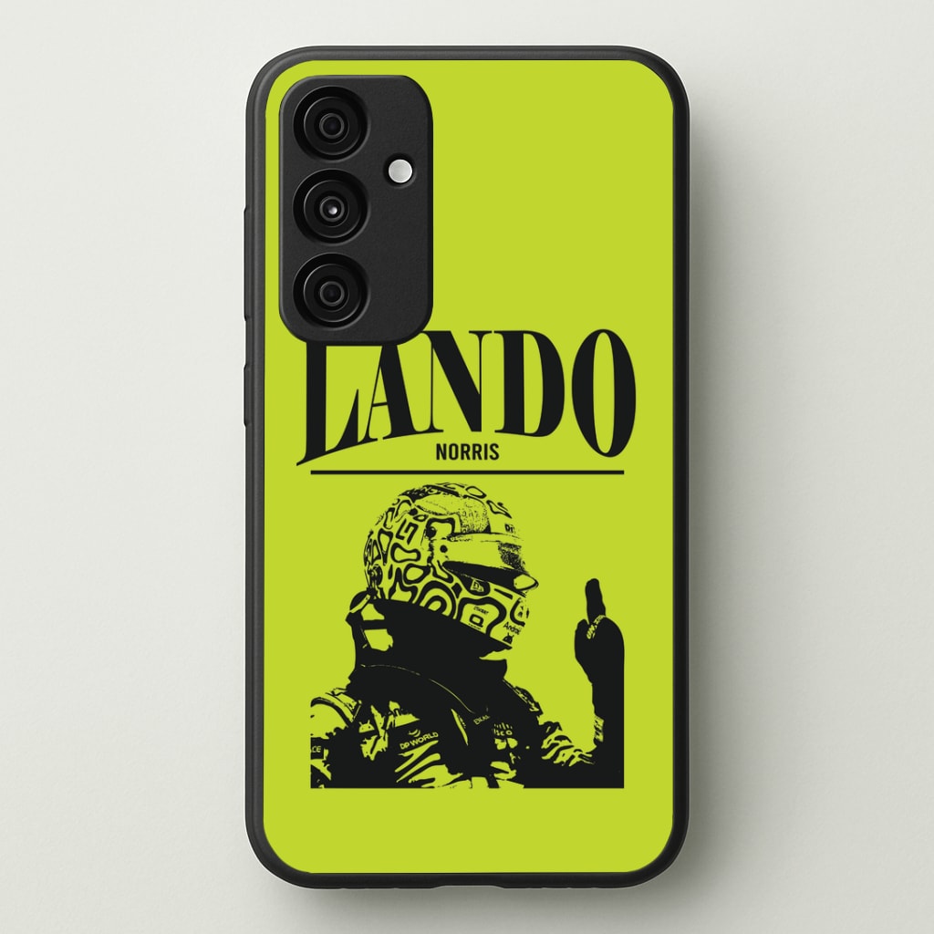 Lando Black And Green  Phone Case - Galaxy A35 / Standard
