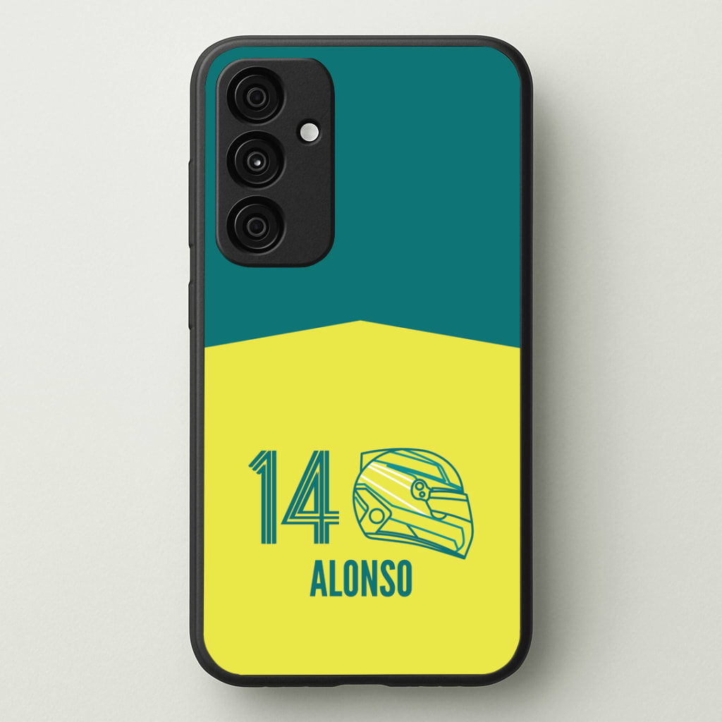 Alonso Helmet 2026 Phone Case - Galaxy A35 / Standard