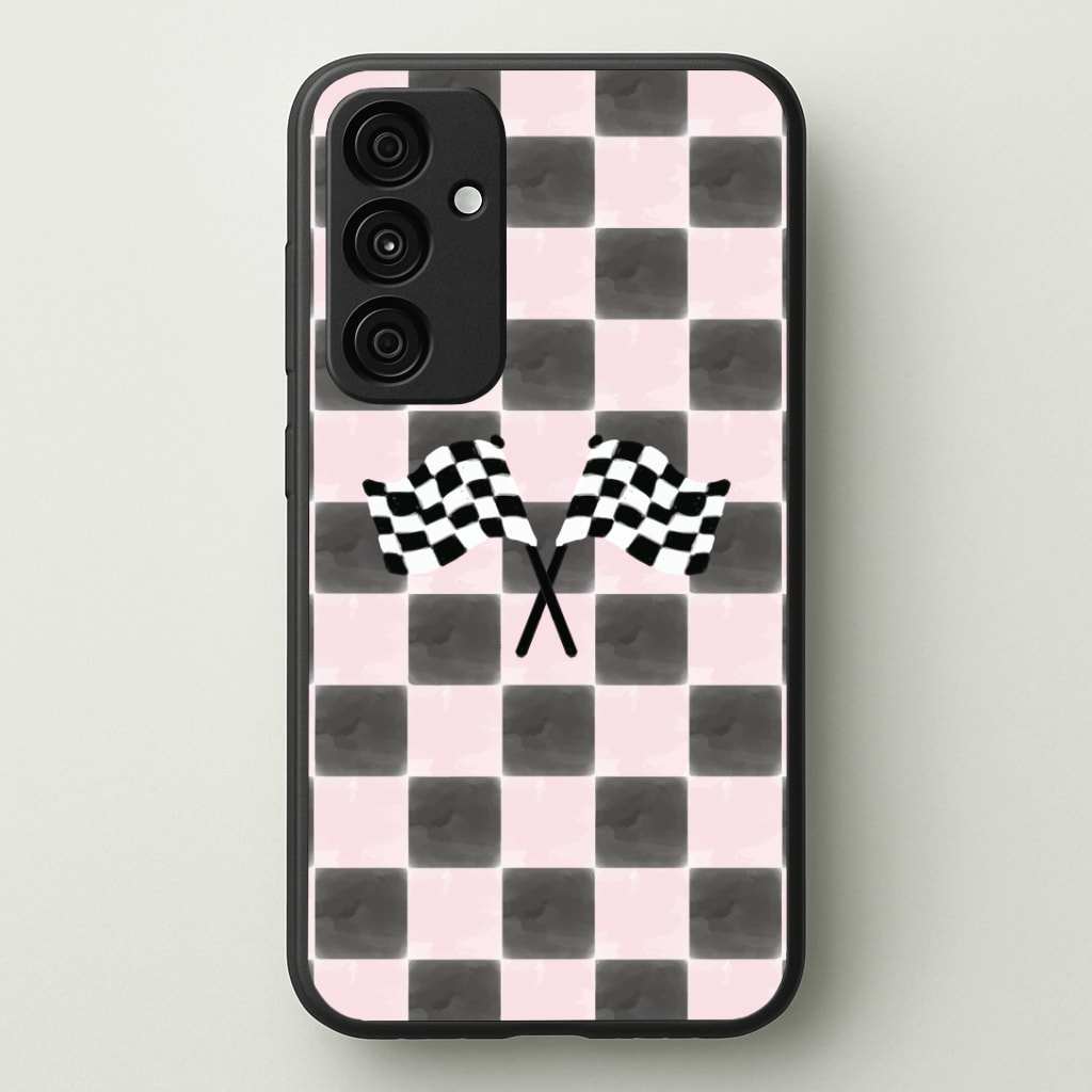 Strawberry Final Flag Phone Case - Galaxy A35 / Standard