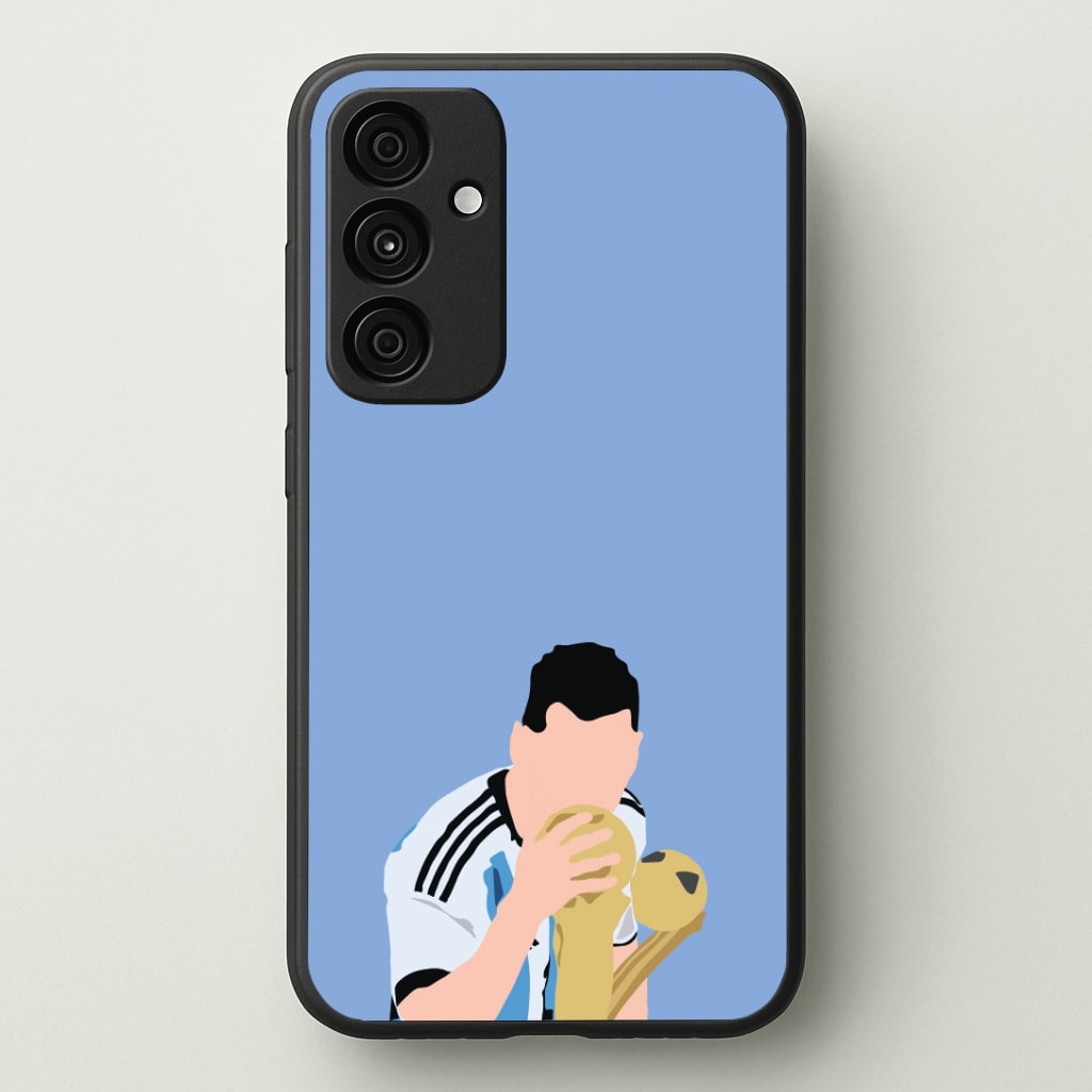 GOAT - Messi Phone Case - Galaxy A35 / Standard