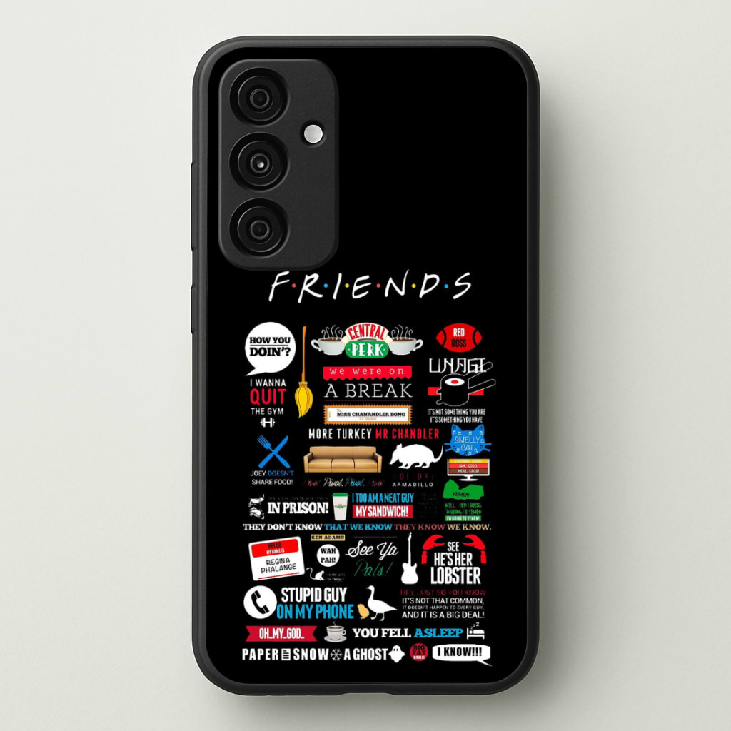 All The Quotes Phone Case - Galaxy A35 / Standard