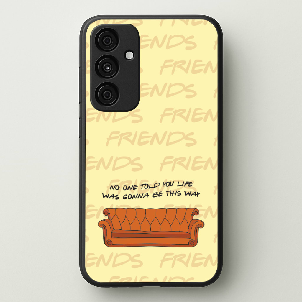 No One Told You Pattern Phone Case - Galaxy A35 / Standard