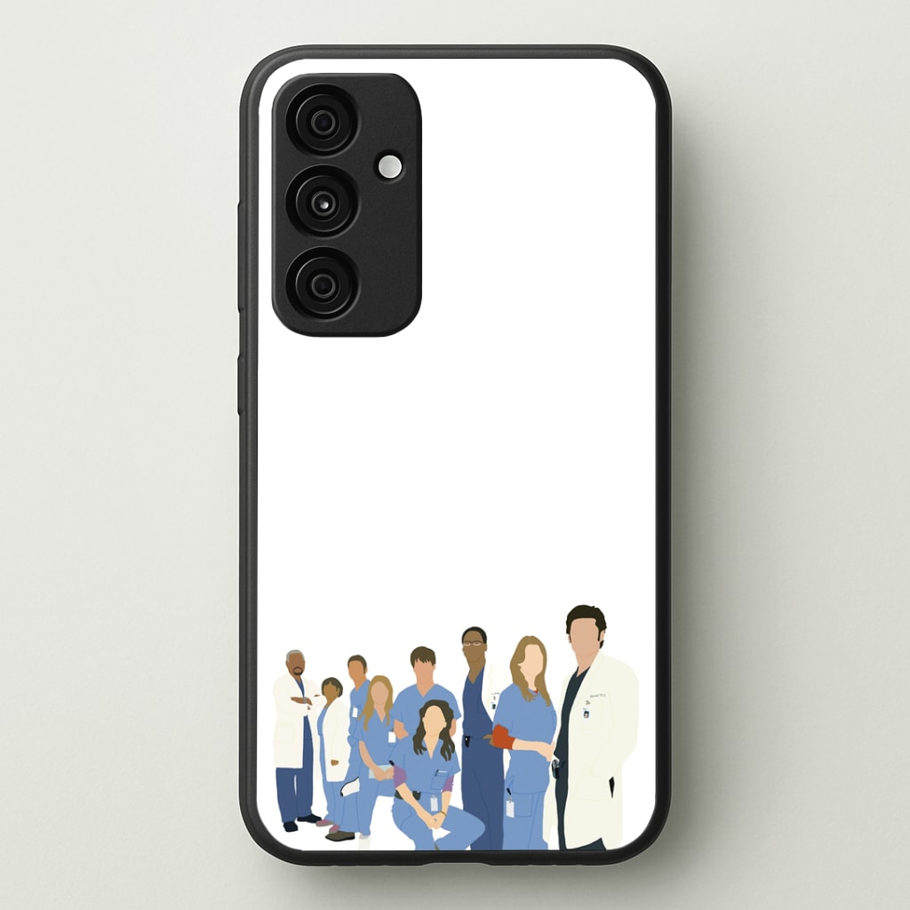 Cartoon Crew - Grey's Phone Case - Galaxy A35 / Standard