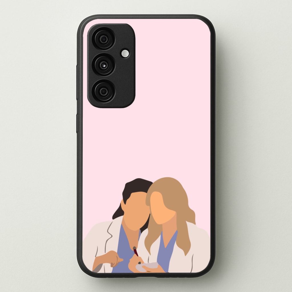 Faceless Characters - Grey's Phone Case - Galaxy A35 / Standard
