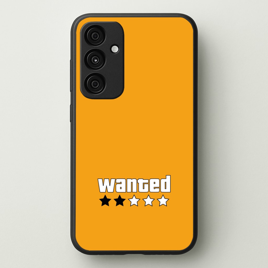 Wanted - Video Game Phone Case - Galaxy A35 / Standard