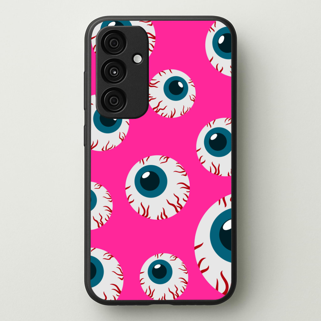 Spooky Eye Pattern Phone Case - Galaxy A35 / Standard