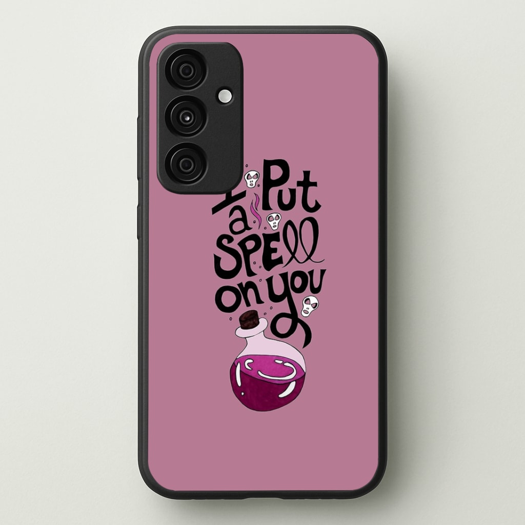 I Put A Spell On You - Hocus Halloween Phone Case - Galaxy A35 / Standard